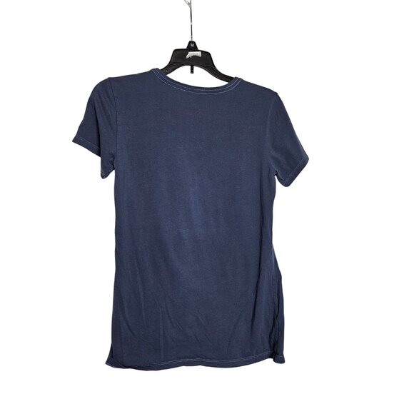 Life‎ Is Good XS Crusher-Lite V-Neck Tee Home Is Where Your Dog Is Navy Blue - Picture 2 of 8